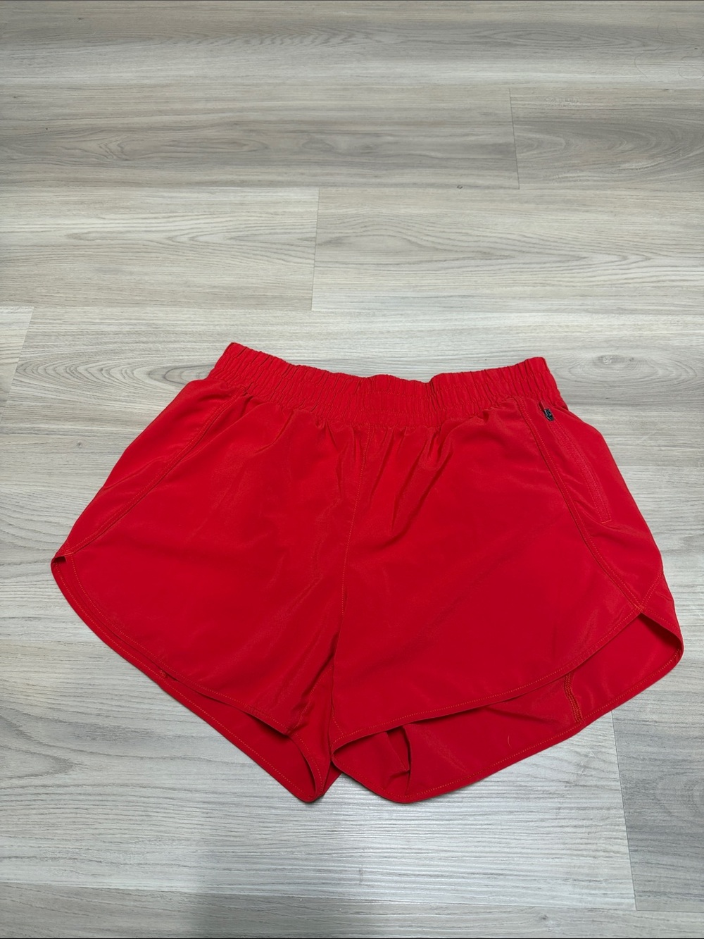 CRZ Yoga Women’s Red Athletic Shorts - Comfortable Run & Gym Shorts